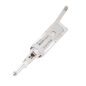 لوازم الأقفال عالية الجودة ليشي 2 في 1 اختيار قفل اسطوانة مفتوحة القارئ (MAZ24) Lockpick لمازدا لبي دبليو - Product Image 1