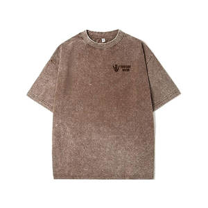 เสื้อยืดโลโก้ที่กำหนดเองได้หลายสีเสื้อยืดเรียบง่ายเสื้อยืดใส่สบายอเนกประสงค์ - Product Image 1