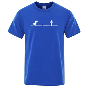 Camiseta de verano Unisex 100% de algodón para hombre, camisetas de manga corta antiarrugas para Fitness, logotipo personalizado, estampado de pantalla, patrón sólido frontal - Product Image 2
