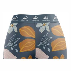 Leggings de yoga taille haute pour femmes Pantalon d'entraînement de fitness imprimé avec fermeture à la taille élastique - Product Image 5