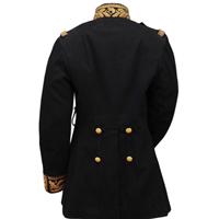 Veste à double boutonnage de style uniforme de gouverneur du Congo, de la préfecture à l'Afrique équatoriale française, avec insignes