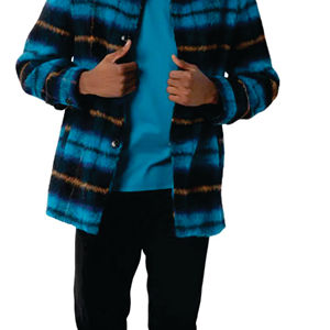 Chaqueta vaquera ligera informal personalizada para hombre Camisa elegante de verano con letras con tela Chaqueta vaquera para hombre a precio barato - Product Image 4