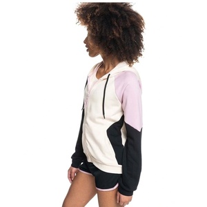 Sudaderas Casuales para Mujer al por Mayor, Sudadera con Capucha Personalizada de Gran Tamaño para Mujer, Sudadera con Capucha de Manga Larga con Cierre de Cremallera, Sudadera con Capucha de Algodón y Poliéster con Cierre de Cremallera para Mujer - Product Image 3