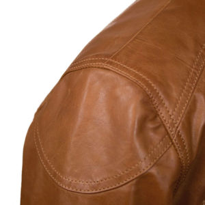 Abrigo cortavientos de piel de vaca para hombre, abrigo grueso y cálido de piel de vaca para invierno, precio al por mayor - Product Image 3