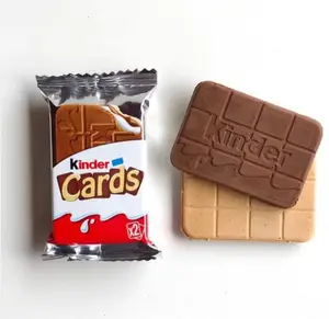 Nouveau stock de cartes kinder prêtes à expédier/prix de gros kinder delice/ kinder bueno en ligne