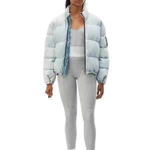 Veste matelassée personnalisée OEM, veste d'hiver chaude matelassée pour hommes et femmes, veste légère isolée pour l'extérieur, vêtements de rue, vente en gros DDP - Product Image 1
