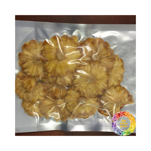 Ananas séché doux à mâcher de qualité supérieure avec une saveur sucrée, traité, emballé en vrac ou dans un emballage de vente au détail personnalisé - Product Image 4