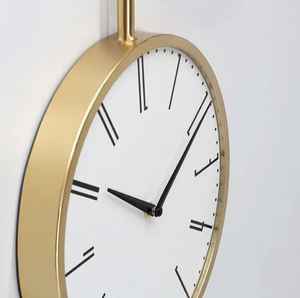 Reloj de Pared de Diseño Moderno para Sala de Estar, Forma Personalizada, Material Metálico, Colgante, Mejor Calidad, Tamaño Personalizado, Estilo Antiguo, Mecánico - Product Image 3
