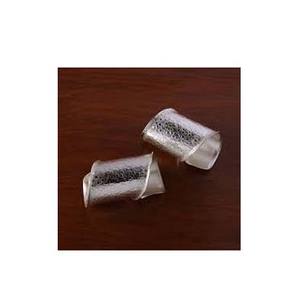 Argent Épais Rond Spirale Conception Belle Vaisselle De Mariage Accessoires Décoration De Table Ronds Serviette Anneaux - Product Image 1