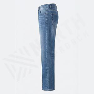 Pantalones Vaqueros Cargo de Mezclilla para Hombre, Cintura Elástica, Estilo Moderno, Precio Bajo al por Mayor, Calidad Premium, Bolsillos, al por Mayor - Product Image 3