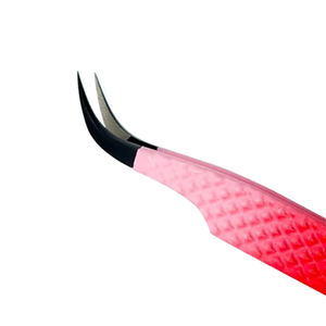 Vente en gros d'outils de maquillage de haute qualité Embouts en fibre Poignée parfaite Pince à cils durable en acier inoxydable 10mm Pince à cils - Product Image 5