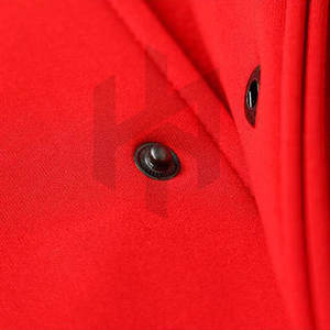 แจ็กเก็ตเลตเทอร์แมนผ้าฝ้าย100% สำหรับผู้ชายขนาดพลัสไซส์ปกตั้งโลโก้ด้านหน้า - Product Image 5