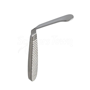 Retractor de hoja 7 12 pulgadas 18mm Hoja cóncava en ángulo hacia atrás Punta en ángulo Retractor ortopédico quirúrgico - Product Image 3