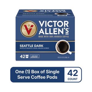 Café Victor Allen's Seattle Dark, Tueste Oscuro, 42 Unidades, Cápsulas de Café Individuales - Product Image 3