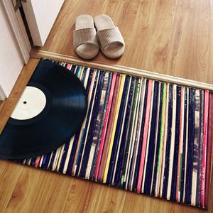 Tapis imprimé coloré : moderne, antidérapant, personnalisé, revêtement en vinyle, cadeau, tapis fin non tissé - Product Image 4