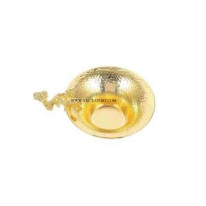 Hammered Gold Polished Table Decorative Tea <b>Infuser</b> for Kitchen Tea Espresso Home Hotels and Cafe Tea Strainer for Top Selling - Product Image 1