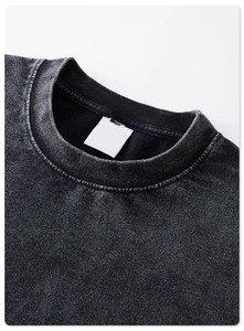 เสื้อยืดผู้ชายลายกรดซักได้สำหรับผู้ชาย - Product Image 4