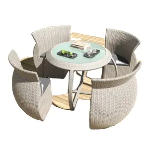 Relax Stylishly And Comfortably With Garden Bistro Sets From DL Furniture. Made From High Quality PE Material