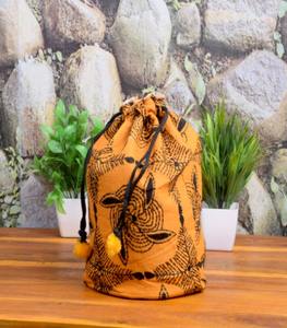 Sac pochette en coton de qualité supérieure Logo personnalisé pour le shopping-Disponible à la vente par les exportateurs indiens - Product Image 2