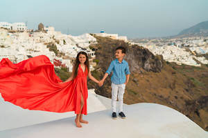 ชุดเดรสผ้าไหมคอวีทรงบานสำหรับผู้หญิงชุดเดรสยาวถึงพื้นมีสายรัดเอวธรรมชาติเดรสถ่ายภาพได้เป็นมิตรต่อสิ่งแวดล้อม - Product Image 3