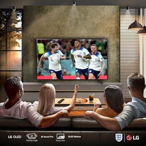 Televisor Inteligente OLED LED 4K UHD de 55 Pulgadas con Procesador de IA, Sonido Envolvente y Asistente de Voz, Frecuencia de Actualización de 120 Hz, Color Negro - Product Image 4
