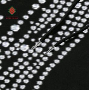 <b>Black</b> Rhinestone Hoodie Unisex Crystal Studded Pullover <b>Sweatshirt</b> 100% Cotton Winter Waterproof Breathable Sparkly - Product Image 5