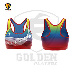 Soutien-gorge sans couture sur mesure avec fermeture éclair sur le dessus soutien-gorge d'entraînement à impact élevé rembourré sport fitness run avec bretelles réglables soutien-gorge de sport femmes - Product Image 6