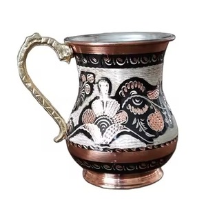 Artisan Copper Hammered <b>Mug</b> Adding Warmth Luxury And Sophistication To Every Coffee Tea And Cocktail - Product Image 6