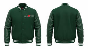 Haute qualité hiver col montant imperméable coupe-vent université veste hommes basket-ball personnalisé Streetwear vêtements bouton manteau - Product Image 2