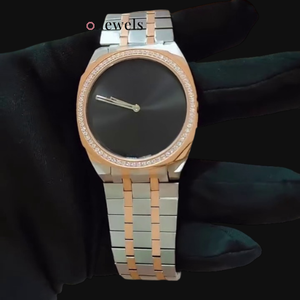 Luxury Formal Casual everyday office professional wear Natural Lab Grown Moissanite Diamond <b>Watch</b> Luxury Fashion for <b>Men</b>/Women - Product Image 3