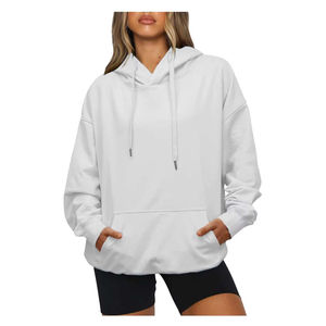 Sweats à capuche d'hiver 2025 pour unisexe Sweats à capuche pour femmes Solid Full Color Breathable Women's Hoodies Winter Warm Hooded Wholesale Rate - Product Image 1