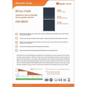Paquete de 31 Módulos Solares de 450 W con Marco Negro para Sistema de Energía Solar - Product Image 1