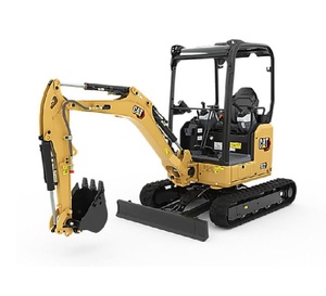 รถขุดขนาดเล็ก CAT 302 CR ราคาประหยัด พร้อมใช้งานแล้ว มาพร้อมรางยาง 2 เส้น บูมแบบหมุน และอุปกรณ์เสริมใบมีดตัก 1 ชิ้น - Product Image 5