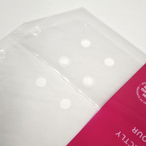 Bolsa de embalaje de alimentos congelados para frutas y verduras con cremallera de plástico transparente personalizada plátano cereza manzana uva - Product Image 3