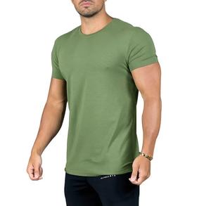 Camiseta Personalizada de Alta Calidad para Hombre, Cuello Redondo, 95% Bambú, 5% Elastano, Manga Corta, 2026 - Product Image 2