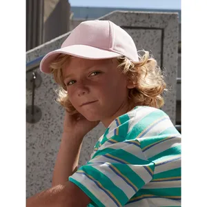 Casquette en coton biologique Junior, chapeaux et casquettes promotionnels durables - Product Image 1