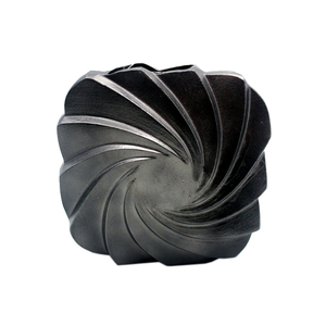 Vase à fleurs en laiton de luxe de couleur bleu brillant de meilleure forme pour la maison et le mariage Vases à fleurs décoratifs en métal de table - Product Image 6