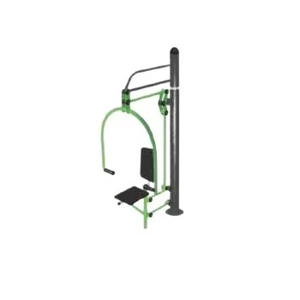 Salle de sport publique extérieure moderne, presse à poitrine assise durable, équipement de fitness pour fournitures de jardin - Product Image 2