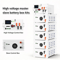 Sistema de Gestión de Baterías JKESS HV BMS 200A 80-1000V, WIFI, RS485, CAN, Maestro-Esclavo, Kits de Caja de Baterías LiFePO4, BMS con Balance Activo