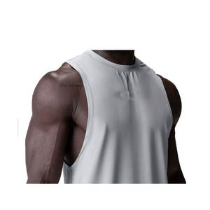 Camiseta sin mangas de calidad superior para hombre, ropa de entrenamiento sin mangas, ropa de calle, chaleco de gimnasio, compresión transpirable de secado rápido para correr - Product Image 4