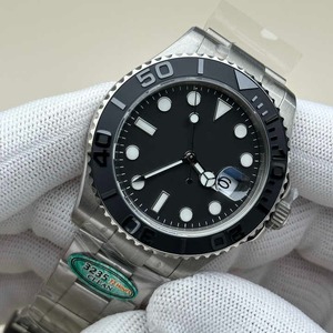 Montre de luxe numérique haut de gamme en acier inoxydable 42 mm, style sport, automatique, cadran à aiguilles, chronographe, étanche - Product Image 6