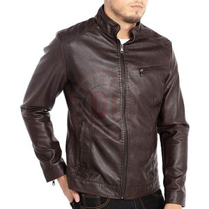Nouvelle conception, veste en cuir pour homme, hiver, haute qualité, manches longues, chauffante, séchage rapide, respirante - Product Image 1