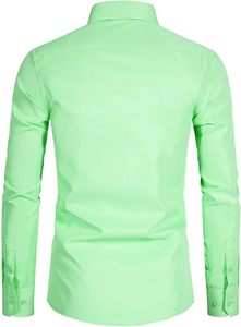 Vente en gros de haute qualité en fibre de bambou uniforme formel chemise de bureau hommes habillés chemise hommes affaires - Product Image 2