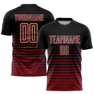 2025 Kits completos de fútbol personalizados con nombre de equipo personalizado uniforme nueva temporada secado rápido personalizado demanda estilo superior Impresión de logotipo - Product Image 6