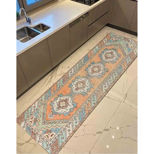 Geometric Pattern Printed <b>Rug</b>, Modern <b>Chenille</b> Design for Living Room,Nonwoven Soft <b>Rug</b> - Product Image 5