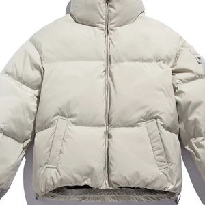 Veste matelassée à capuche en coton de haute qualité, épaisse et chaude, pour l'hiver, pour homme, de luxe, surdimensionnée, devant - Product Image 2