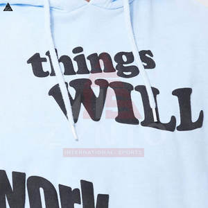 Sweat à capuche matelassé pour homme en coton 100% de qualité supérieure, basique, en mélange de coton, classique, avec impression personnalisée, design automne - Product Image 3