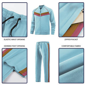 Chándales Transpirable Primavera y otoño Casual impreso Sudadera con capucha Pantalones de chándal Correr Traje deportivo de dos piezas Traje deportivo para hombres - Product Image 4