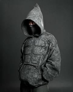 Chaqueta Bomber de béisbol de alta calidad para hombre con logotipo en relieve 3D personalizado - Product Image 1