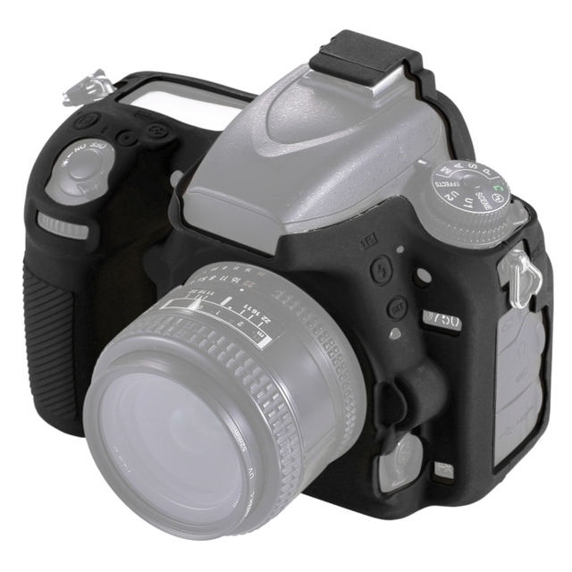 PULUZ Factory Price Soft Silicone Protective Camera Case for Nikon D750
